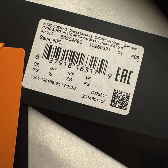 Hugo Boss X NFL Seattle Seahawks Sack Tri-Blend Track Pants - Picture 9 of 9